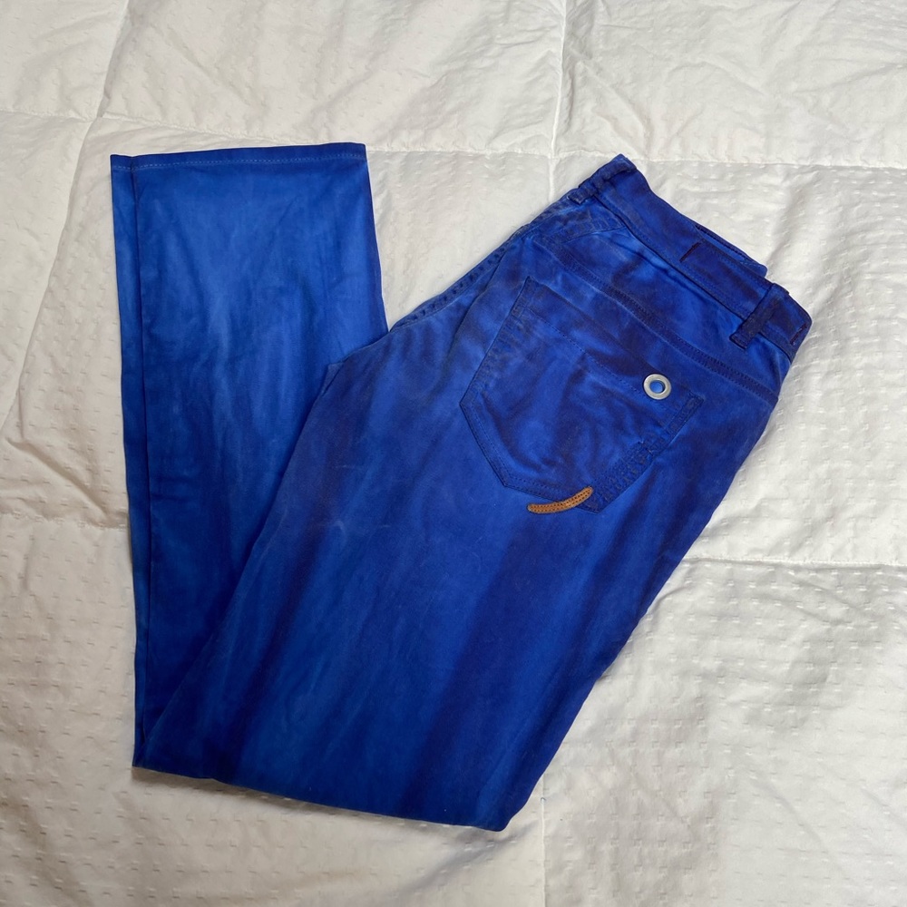 Marithe Francois Girbaud 27 colored denim size